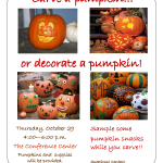 Carve a Pumpkin with We Listen at Penn State York
